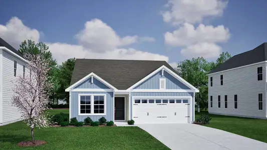 New construction Single-Family house 2017 Bull City Bnd, Durham, NC 27703 plan Lawrence - image