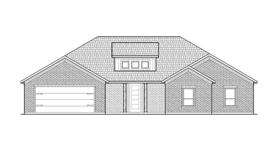 New construction Single-Family house 100 Annabel Dr, Paradise, TX 76073 plan The Renner - image 3