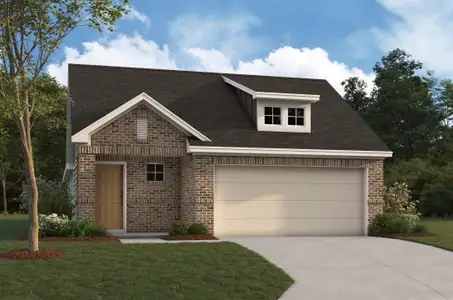 New construction Single-Family house 21730 Burgos Plaza Dr, Tomball, TX 77377 plan Periwinkle - Smart Series - image