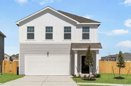 New construction Single-Family house 448 Thistle Ln, Maxwell, TX 78656 Voyager- photo 1 1