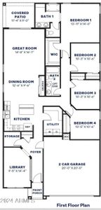 Cardiinal floor plan