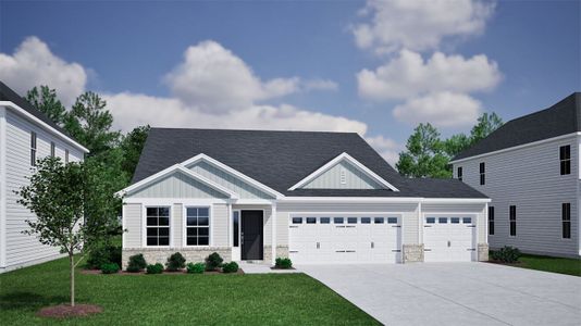 New construction Single-Family house 5038 Burke Meadows Run, Chesnee, SC 29323 plan Lanier - image