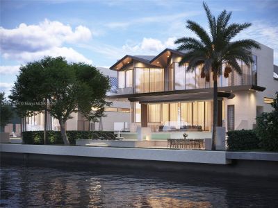 New construction Single-Family house 393 Centre Is, Golden Beach, FL 33160 - image