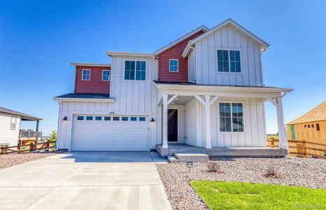 New construction Single-Family house 720 Tubman Drive, Elizabeth, CO 80107 Quincy- photo 0