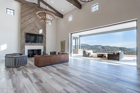 Great Room with Open Doors to Patio