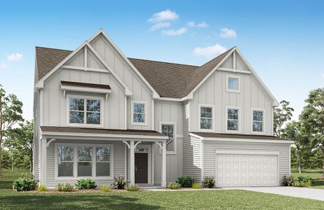 New construction Single-Family house 7205 Farmingdale Ln, Harrisburg, NC 28075 plan Waverly - image