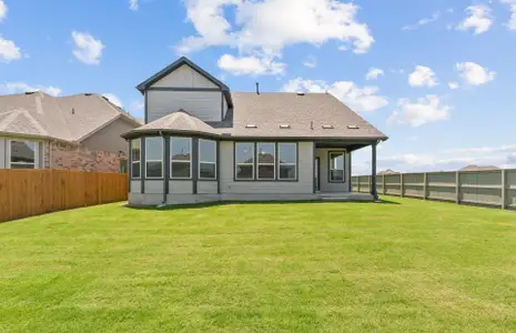 New construction Single-Family house 201 Bristlecone Bnd, Liberty Hill, TX 78642 plan Mooreville - image