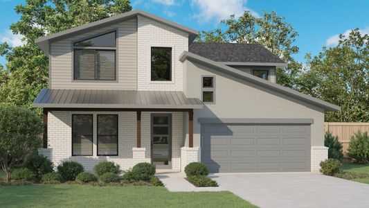 New construction Single-Family house 17105 Ammersee Ln, Pflugerville, TX 78660 plan Elm - image