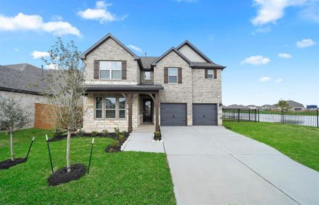 New construction Single-Family house 1223 Seaside Cove Ln, Katy, TX 77493 plan Lockhart - image