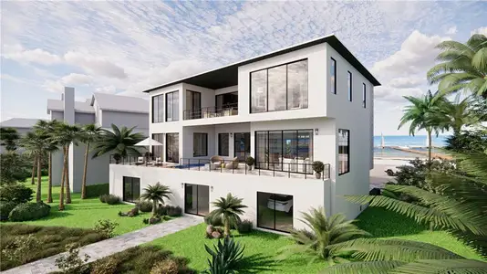 New construction Single-Family house 8120 S Ocean Dr, Jensen Beach, FL 34957 - image