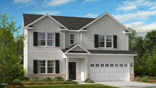 New construction Single-Family house 1200 Condor Junction Rd, Wendell, NC 27591 plan Andrews - image
