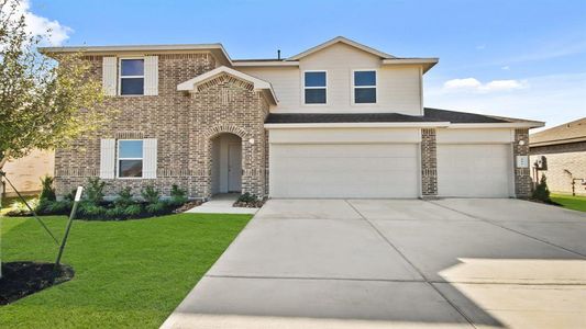 New construction Single-Family house 492 Comal Trail, Dayton, TX 77535 Plan E40P- photo 0