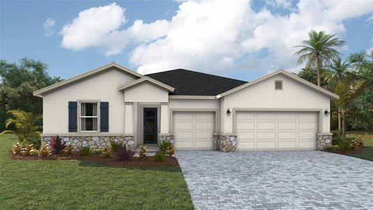 New construction Single-Family house 1824 Vandalia Pl, Parrish, FL 34219 plan Camden - image