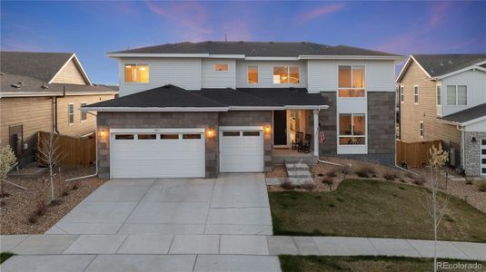 New construction Single-Family house 14373 Shasta Daisy Pt, Parker, CO 80134 null- photo 0