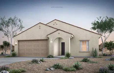 New construction Single-Family house 42970 Pablo Dr, Maricopa, AZ 85138 plan Lantana - image
