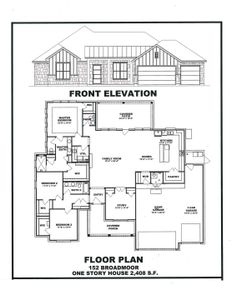 New construction Single-Family house 152 Broadmoor St, Meadowlakes, TX 78654 null- photo 0