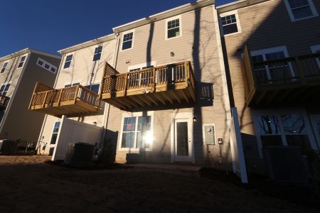 New construction Townhouse house 2723 Hunter Woods Dr, Apex, NC 27502 Buckingham- photo 32 32