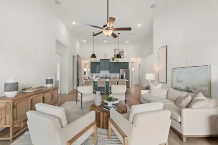 New construction Single-Family house 2318 Gleaming Pear Dr, Manvel, TX 77578 plan Lindsay - image