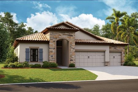 New construction Single-Family house 8216 Liebton Pl, Parrish, FL 34219 Biscayne I- photo 0