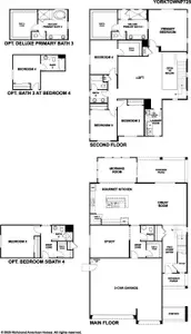 New construction Single-Family house 16933 W Ardmore Rd, Goodyear, AZ 85338 plan Yorktown - image