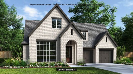 New construction Single-Family house 129 Palo Pinto Bnd, Bastrop, TX 78602 2669W- photo 1 1