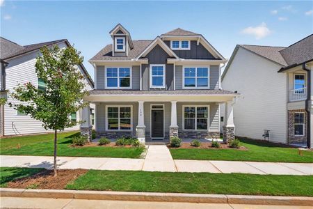New construction Single-Family house 150 Marble Tree Wy, Ball Ground, GA 30107 plan Brinson - image