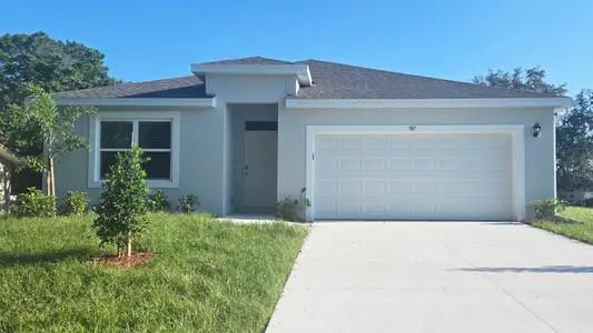 New construction Single-Family house 907 Pyracantha Street NW, Palm Bay, FL 32907 plan Cali - image