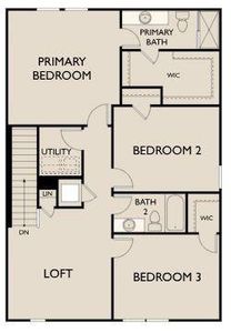 2nd Floorplan -Photo is a Rendering.  Please contact On-Site for any questions or information.