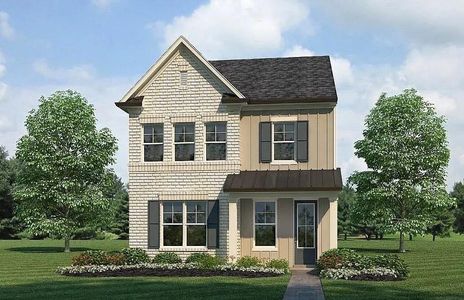 New construction Townhouse house 5377 Gray Birch Bnd, Flowery Branch, GA 30542 - image