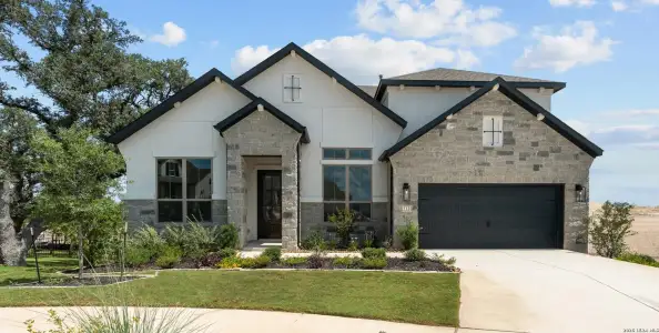 New construction Single-Family house 123 Alonzo, Boerne, TX 78006 plan Navarro - image
