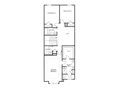 New construction Townhouse house 5223 Timbercrest Ln, Powder Springs, GA 30127 plan The Landon - image 2