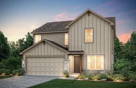 New construction Single-Family house 192 Poinsettia Rd, Buda, TX 78610 plan Sandalwood - image