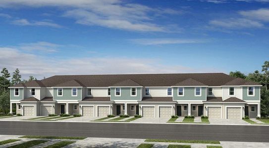 New construction Townhouse house 2448 Penguin Blvd, Davenport, FL 33837 Marigold- photo 0