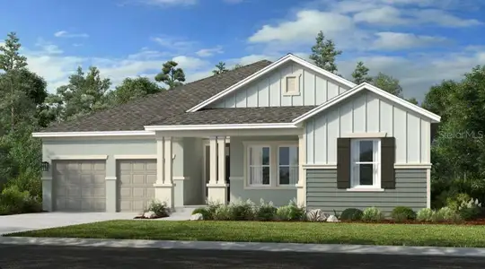 New construction Single-Family house 12863 Harvest Rain Ave, Winter Garden, FL 34787 plan Ozark - image