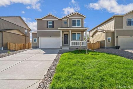 New construction Single-Family house 4756 Windmill Dr, Brighton, CO 80601 Holcombe - photo 0 0