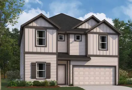 New construction Single-Family house 4504 Beacon Bay Dr, Austin, TX 78747 plan Sheldon - Smart Series - image