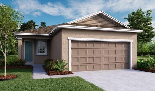 New construction Single-Family house 1032 Green Tree Court, Haines City, FL 33844 Balsam- photo 0