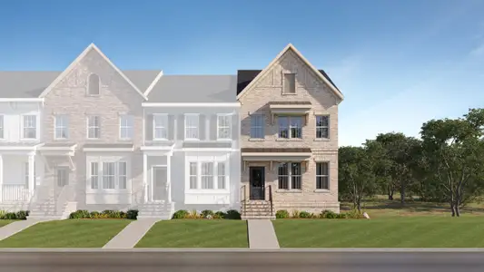 New construction Multi-Family house 141 Agnew Wy, Woodstock, GA 30188 plan Preston - image