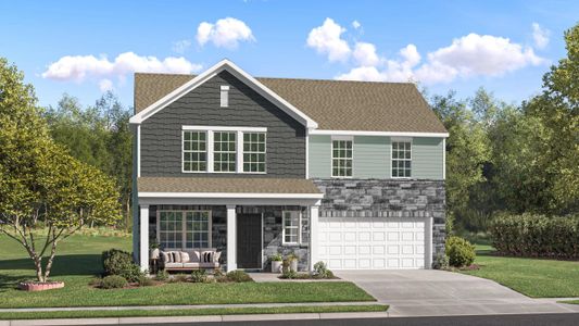 New construction Single-Family house 744 Bechamel Ave, York, SC 29745 plan Browning II - image
