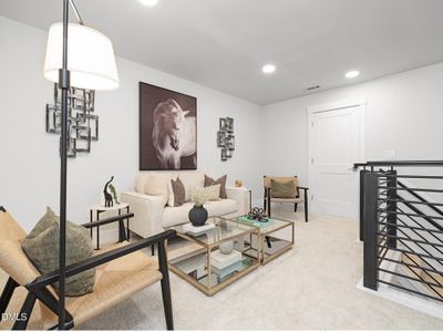 New construction Townhouse house 948 Steel Mill Ln, Apex, NC 27502 plan Weston End Unit - image 8