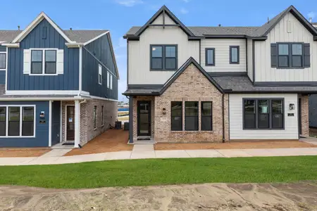 New construction Townhouse house 713 Kerrville Ln, Plano, TX 75075 plan Matthews - image