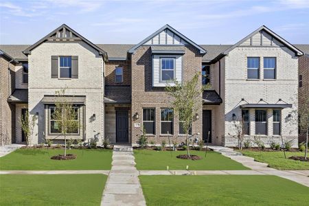 New construction Townhouse house 6435 Baritone Court, Sachse, TX 75048 Brown Homeplan- photo 0