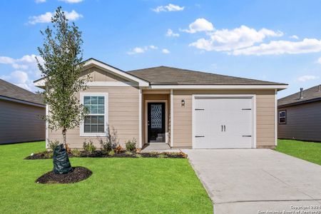 New construction Single-Family house 11950 Luckey Villa, San Antonio, TX 78252 - photo 0