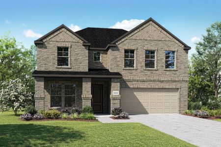 New construction Single-Family house 7220 Dragonfly Lane, Little Elm, TX 76227 Emery- photo 0