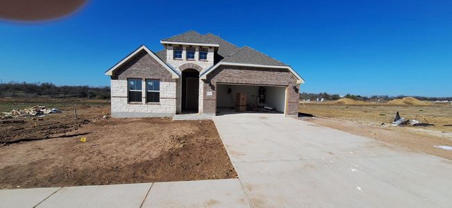 New construction Single-Family house 13524 Wandering Rhett Dr, Elgin, TX 78621 Premier Series - Juniper- photo 0