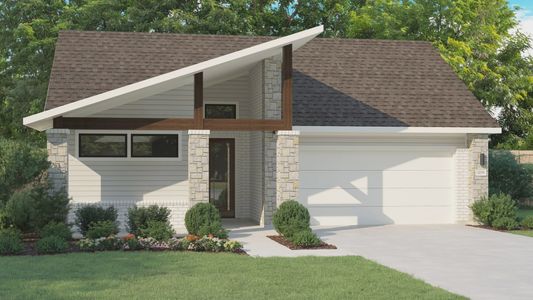 New construction Single-Family house 4020 Starnberg Bnd, Pflugerville, TX 78660 plan Oleander - image