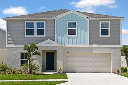 New construction Single-Family house 853 Sand Sea Pl, Haines City, FL 33844 plan Gabriela - image