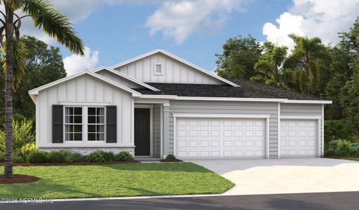 New construction Single-Family house 55 Ponce Preserve Dr, Palm Coast, FL 32164 plan Slate - image