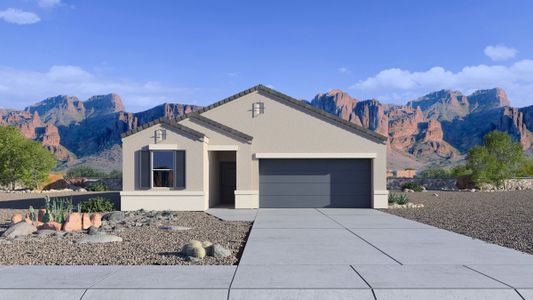 New construction Single-Family house 5276 E Midnight Star Dr, San Tan Valley, AZ 85143 Easton- photo 0