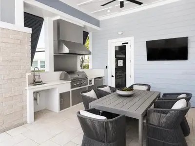 New construction Condo house 7545 Laureate Blvd, Unit 7208, Orlando, FL 32827 plan Aspen - image